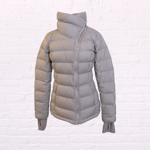 Athleta Downabout Down Puffer Jacket, Cardamom Spice, XS - Picture 2 of 12
